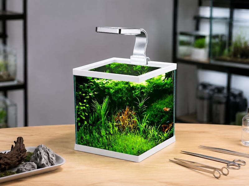 Aquarium Starter Kit with LED Light: Panduan Sourcing — practical setup example