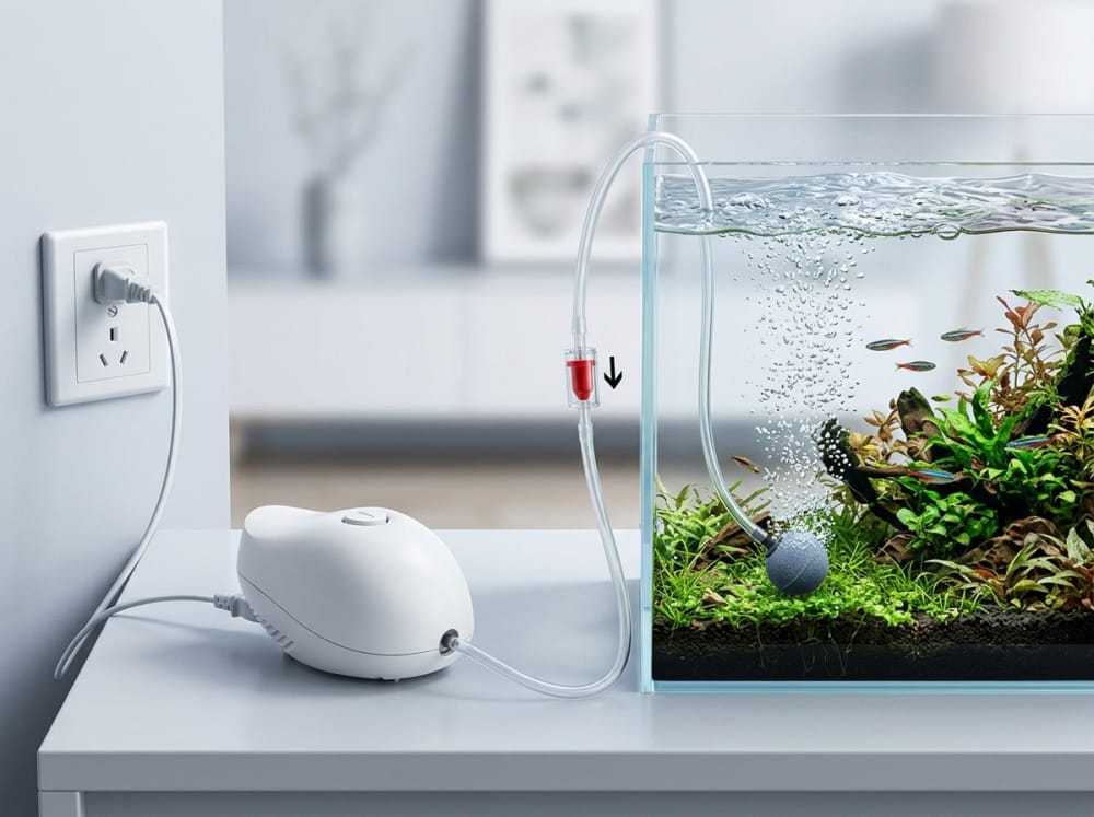 Perlukah Pompa Udara Mini untuk Akuarium di Indonesia?: aquarium guide image 1