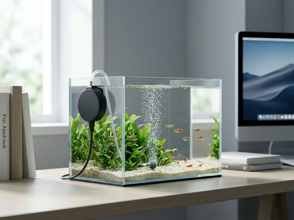 Pompa Udara Mini Senyap untuk Akuarium Modern di Indonesia: aquarium guide image 1
