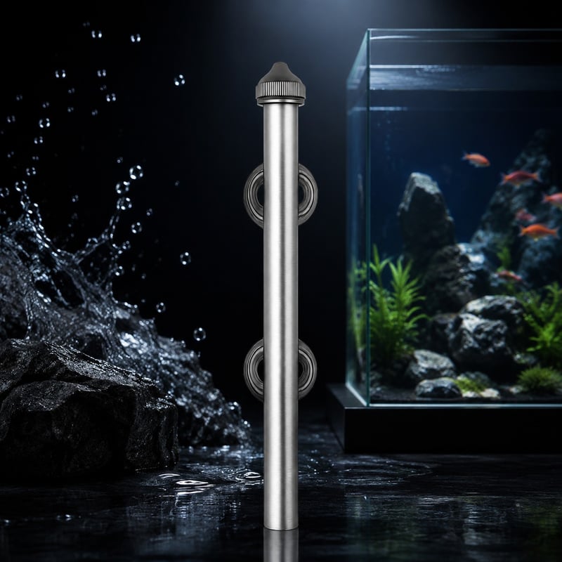Pemanas Akuarium Arowana Digital Tipe Split WK001 gambar detail model WK001 4 untuk grosir peralatan akuarium dan pembeli OEM