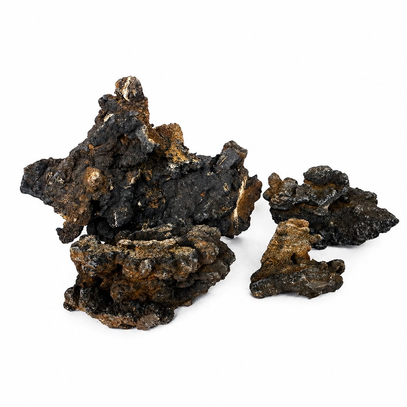 Gambar detail 10 Dekorasi Aquascaping Batu Kristal Aquascaping WK016 model WK016 untuk pembeli grosir dan OEM dekorasi Aquascaping akuarium