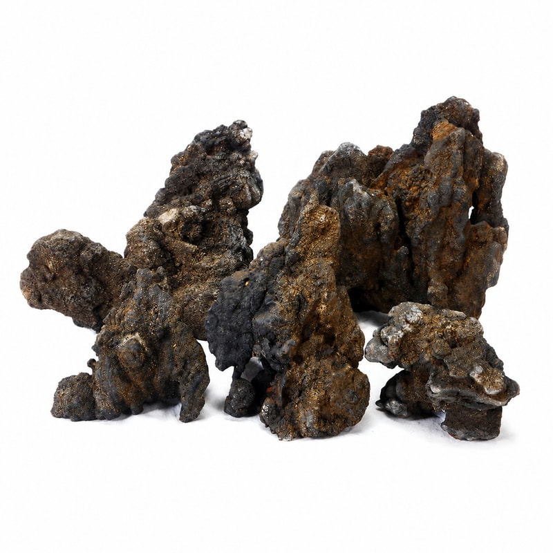 Gambar detail 6 Dekorasi Aquascaping Batu Kristal Aquascaping WK016 model WK016 untuk pembeli grosir dan OEM dekorasi Aquascaping akuarium