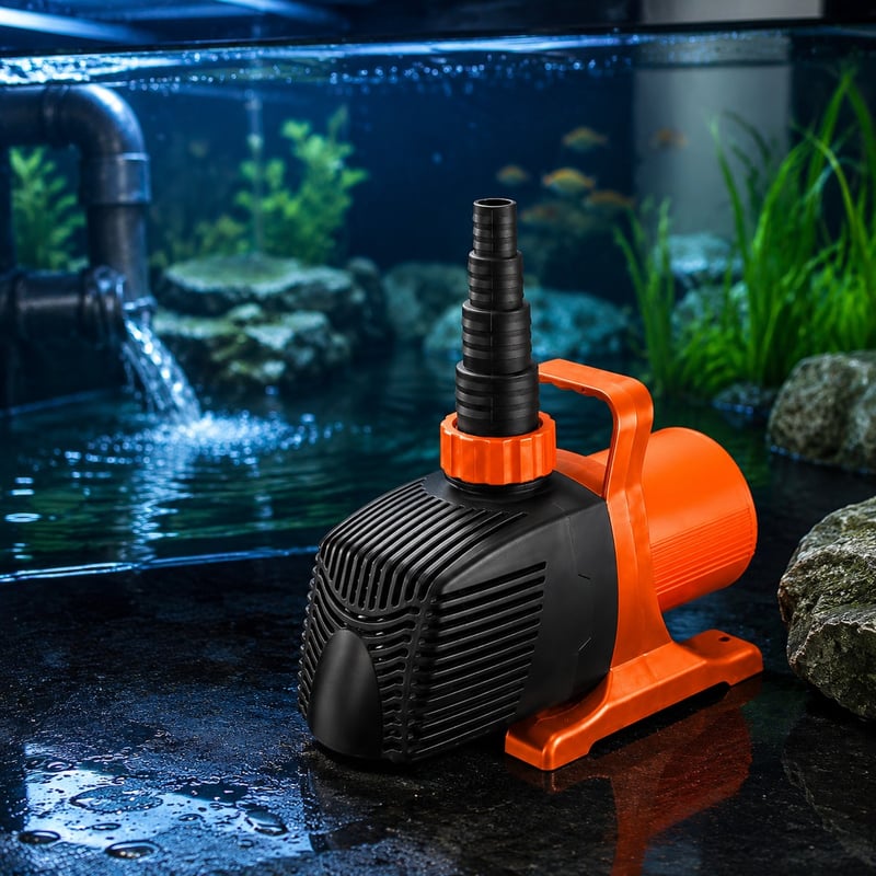 Gambar performa model Pompa Air Akuarium Kecepatan Variabel 4 Kutub WK022 untuk distributor peralatan akuarium dan tim pengadaan