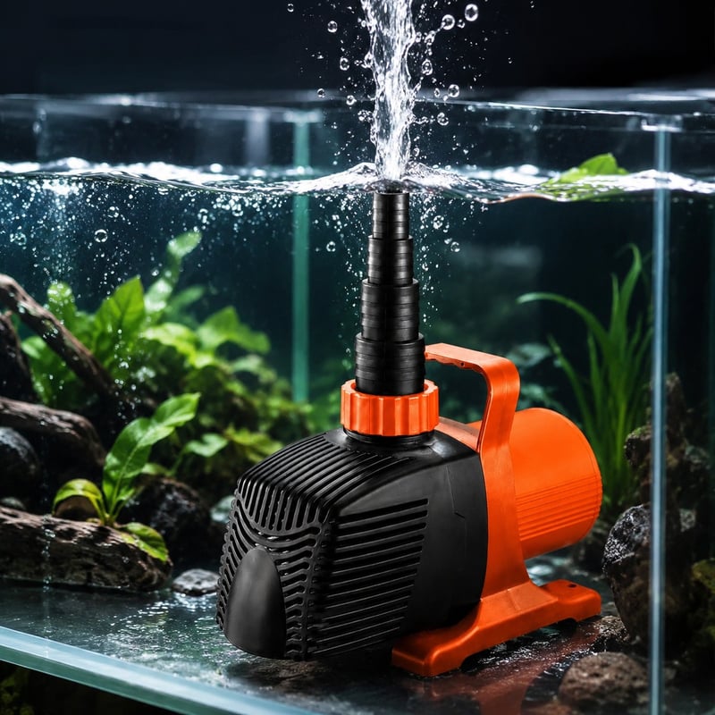 Gambar performa Pompa Air Akuarium Kecepatan Variabel 4 Kutub model WK026 untuk distributor peralatan akuarium dan tim pengadaan