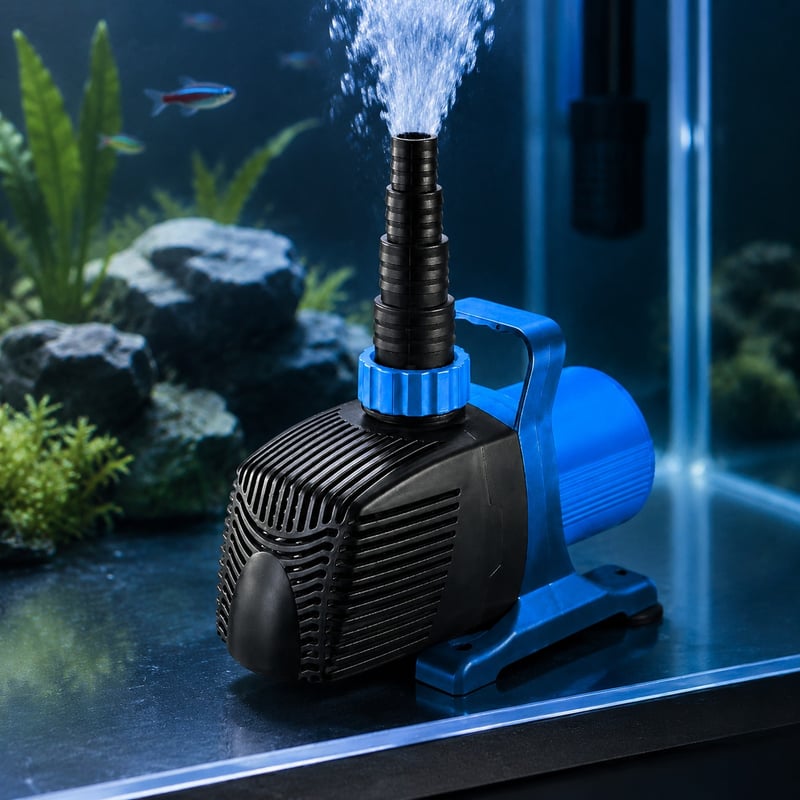 Gambar performa Pompa Air Akuarium Kecepatan Variabel DC WK031 model WK031 untuk distributor dan tim pengadaan peralatan akuarium