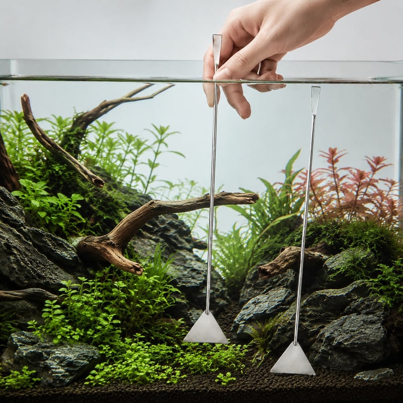 gambar fungsi Set Alat Aquascaping WK037 model WK037 untuk distributor peralatan akuarium dan tim pengadaan