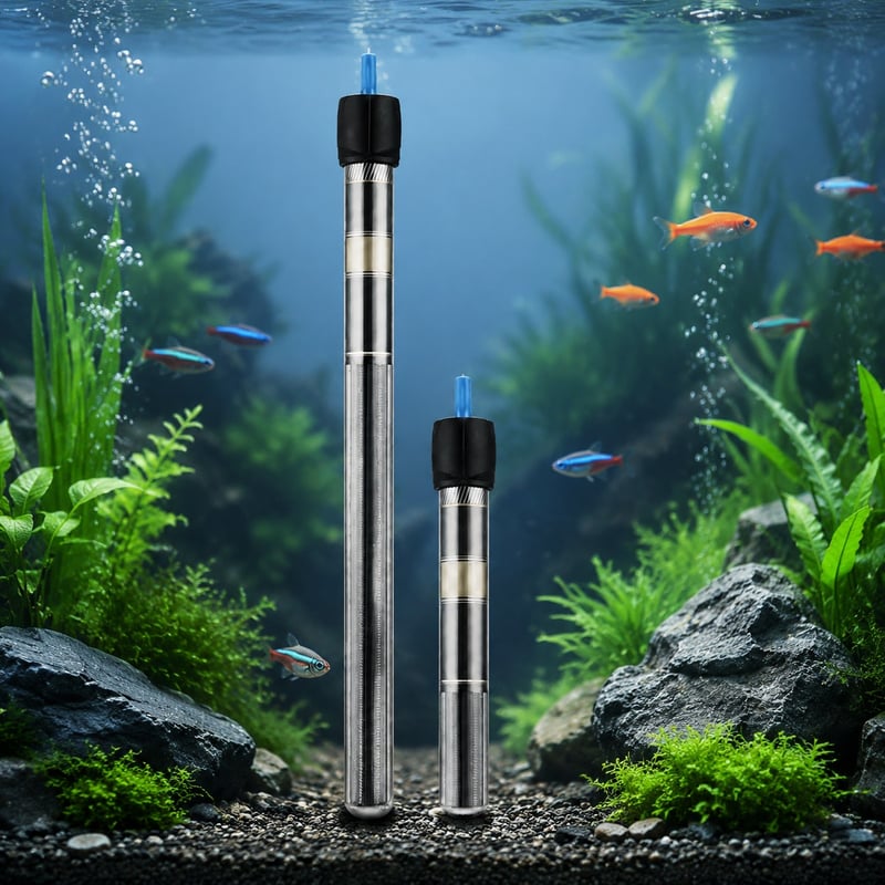 Gambar performa Pemanas Akuarium Kuarsa WK040 model WK040 untuk distributor peralatan akuarium dan tim pengadaan