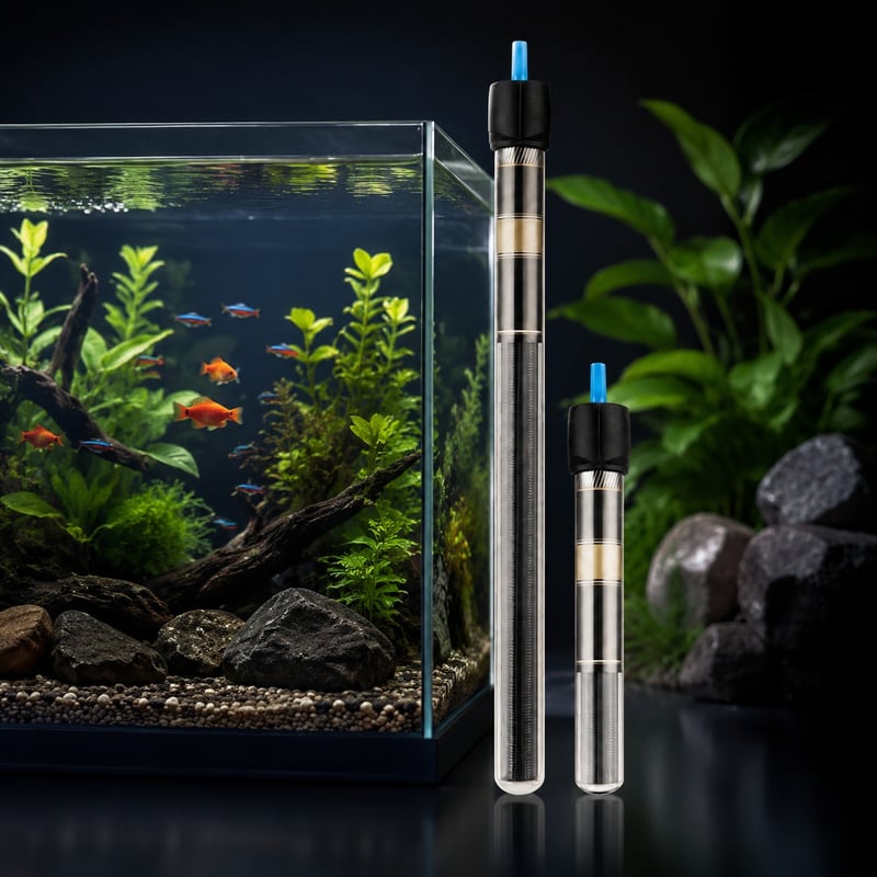 Gambar keunggulan Pemanas Akuarium Kuarsa WK040 model WK040 untuk distributor peralatan akuarium dan tim pengadaan