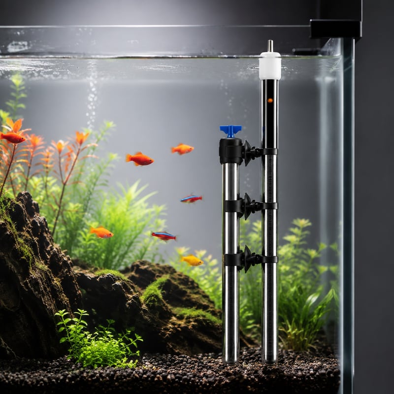 Gambar detail 3 Pemanas Akuarium Kuarsa WK041 model WK041 untuk pembeli grosir peralatan akuarium dan OEM