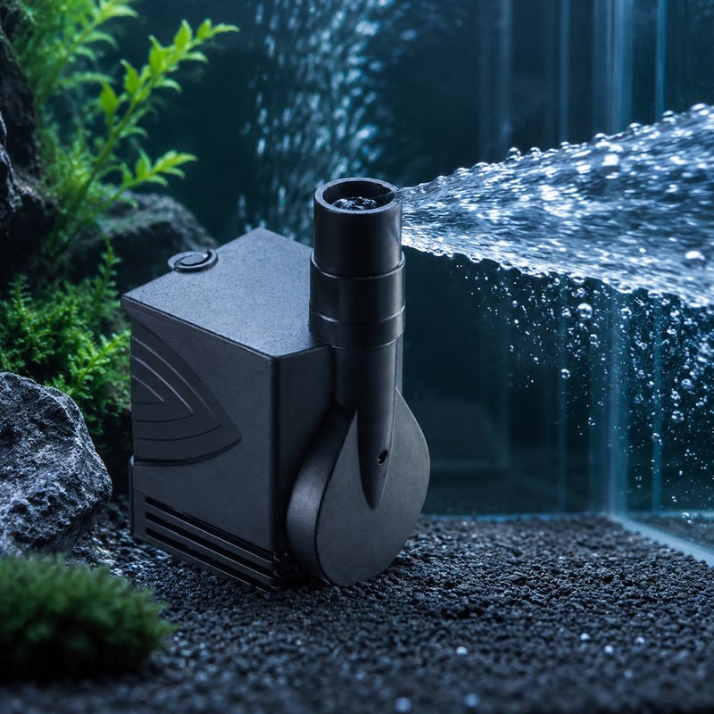 Gambar performa Pompa Air Akuarium Mini Submersible WK042 model WK042 untuk distributor peralatan akuarium dan tim pengadaan