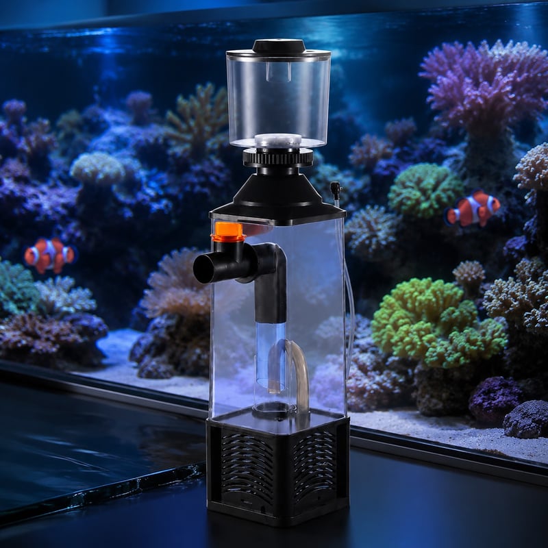 Gambar performa model WK048 Protein Skimmer Akuarium untuk distributor peralatan akuarium dan tim pengadaan