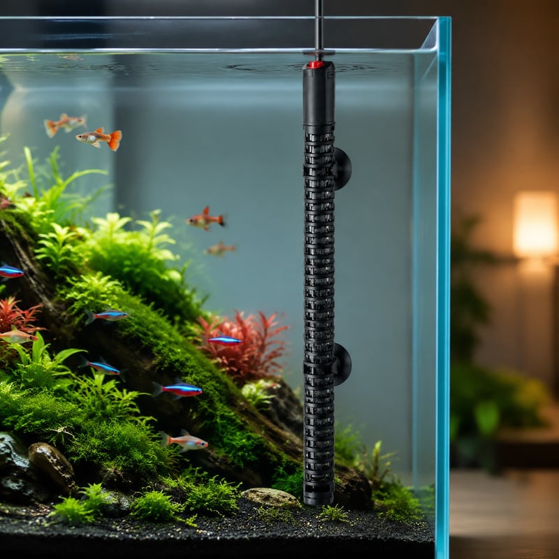 Gambar fungsi Pemanas Akuarium WK050 model WK050 untuk distributor dan tim pengadaan peralatan akuarium