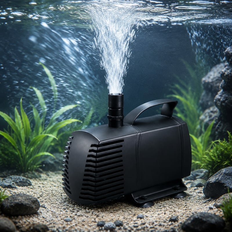 Gambar performa Pompa Air Akuarium Submersible Serbaguna WK054 model WK054 untuk distributor peralatan akuarium dan tim pengadaan