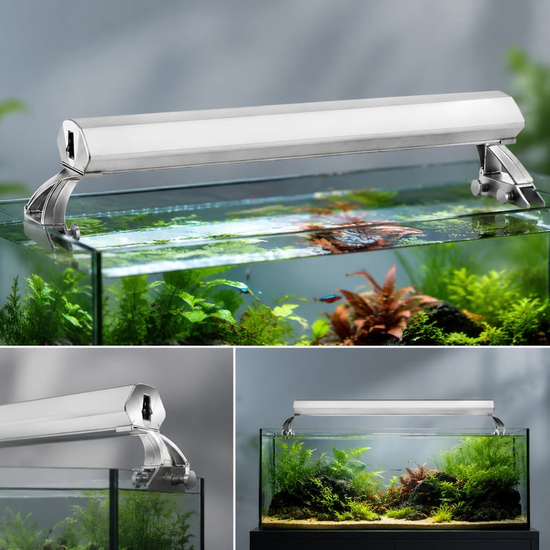 Gambar keunggulan Lampu LED Akuarium model WK057 untuk distributor peralatan akuarium dan tim pengadaan