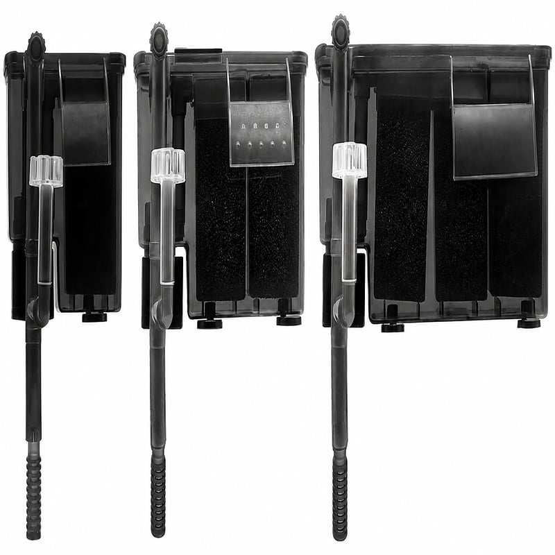 Gambar keunggulan Filter Akuarium Hang-On-Back WK071 model WK071 untuk distributor pendukung filtrasi akuarium dan tim pengadaan