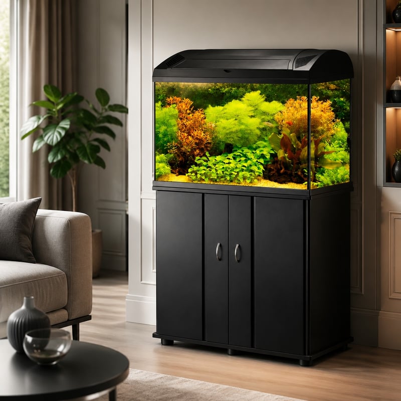 Gambar fungsi Tangki Ikan Akuarium Kaca Persegi Panjang WK078 model WK078 untuk distributor tangki akuarium dan tim pengadaan
