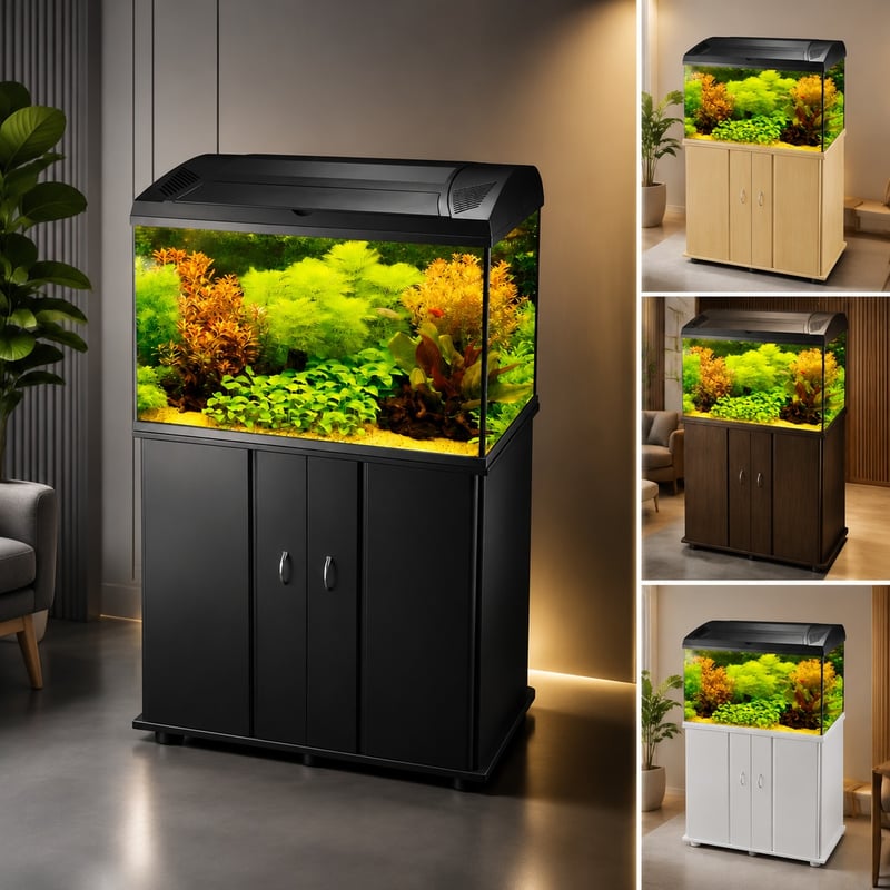Gambar keunggulan Tangki Ikan Akuarium Kaca Persegi Panjang WK078 model WK078 untuk distributor tangki akuarium dan tim pengadaan