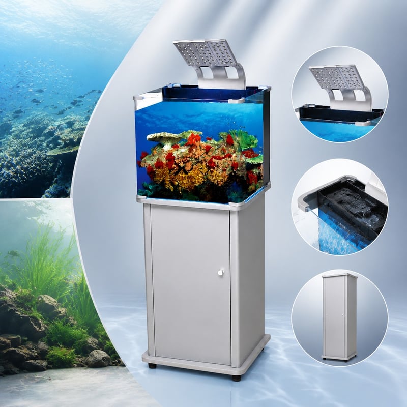Tangki Ikan Akuarium Kaca Bagian Depan Cembung WK079 model WK079 gambar keunggulan untuk distributor dan tim pengadaan tangki akuarium
