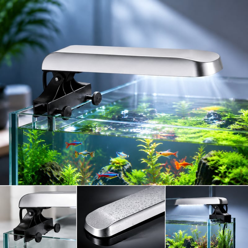 Gambar keunggulan Lampu Akuarium Klip Tahan Air WK086 model WK086 untuk distributor peralatan akuarium dan tim pengadaan
