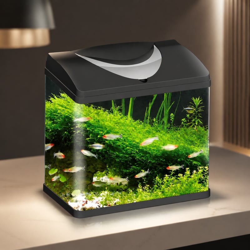 Gambar keunggulan WK095 Glass Aquarium Fish Tank model WK095 untuk distributor dan tim sourcing tangki akuarium