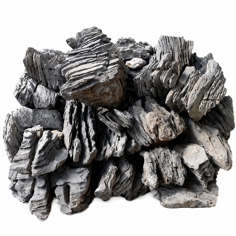 Gambar fungsi WK096 Layered Blue Stone model WK096 untuk distributor dan tim sourcing dekorasi Aquascaping akuarium