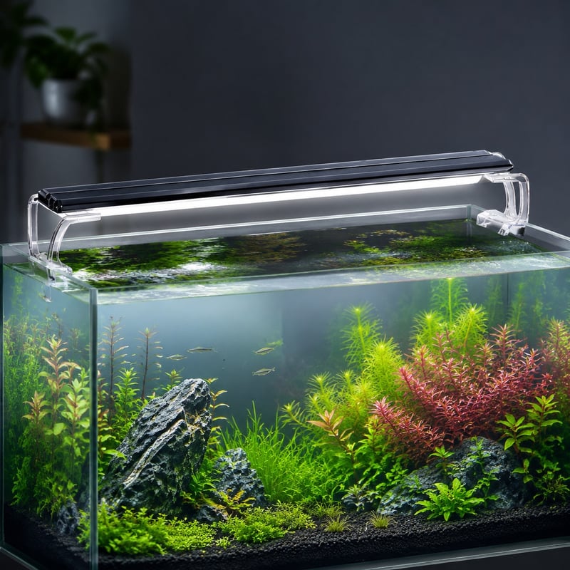 Gambar fungsi Lampu LED Akuarium WK100 model WK100 untuk distributor peralatan akuarium dan tim pengadaan