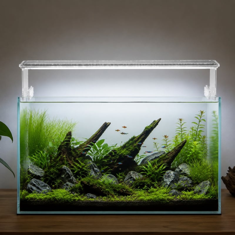 Gambar fungsi Lampu LED Akuarium WK103 model WK103 untuk distributor peralatan akuarium dan tim pengadaan
