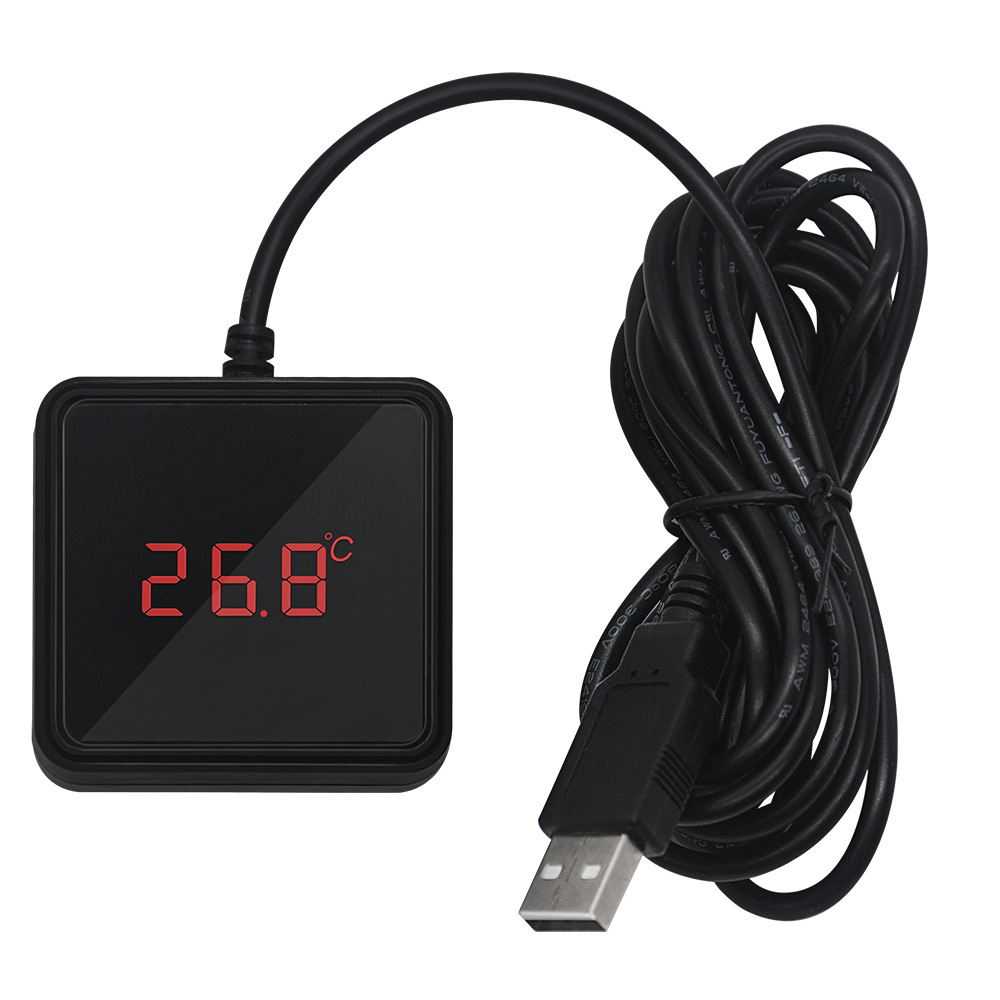 Gambar detail 10 Termometer Akuarium Digital USB WK108 model WK108 untuk grosir peralatan akuarium dan pembeli OEM