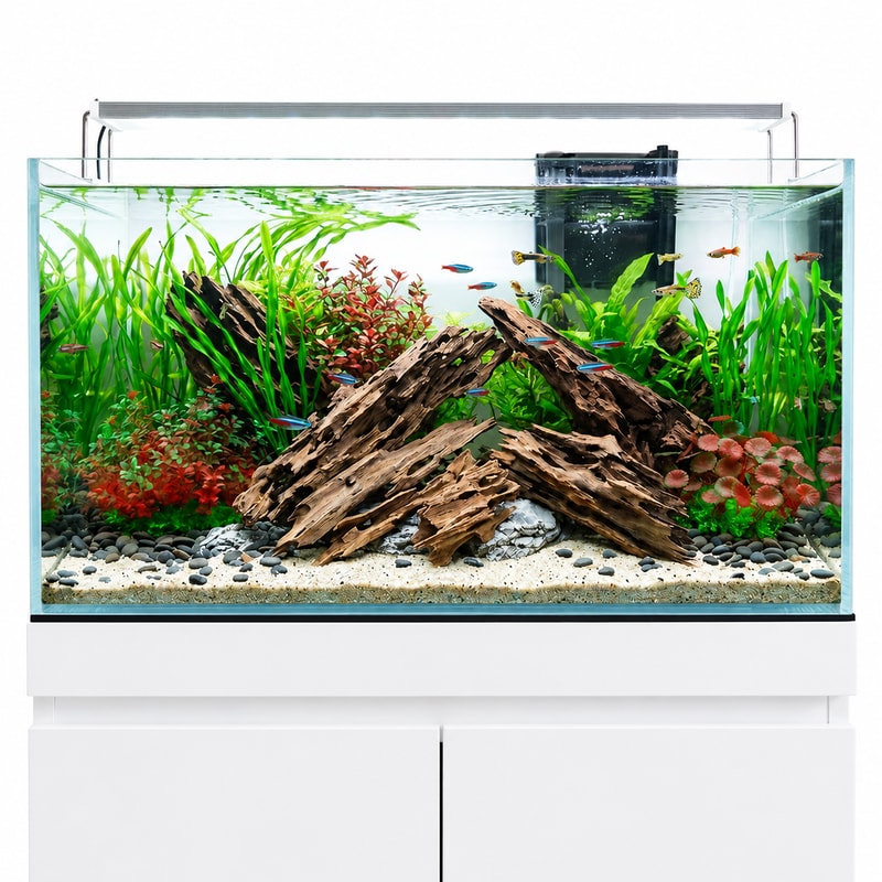 Gambar detail 5 Kayu Apung Alami WK109 untuk Akuarium model WK109 untuk pembeli dekorasi aquascaping akuarium secara grosir dan OEM