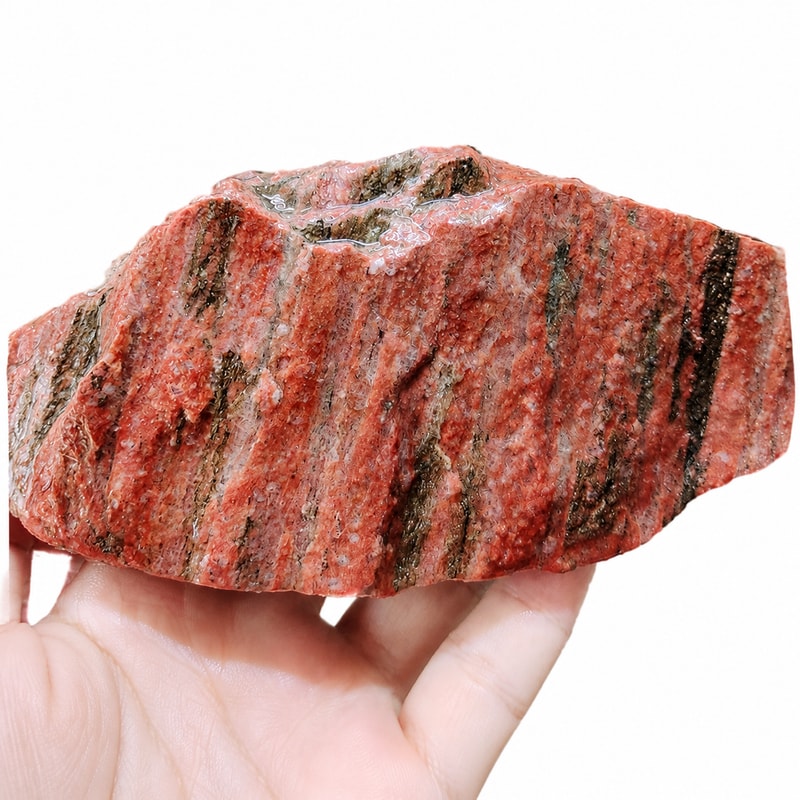 WK118 Batu Aquascaping Kolom Merah untuk akuarium, dekorasi aquascaping grosir, OEM, dan pasokan distributor