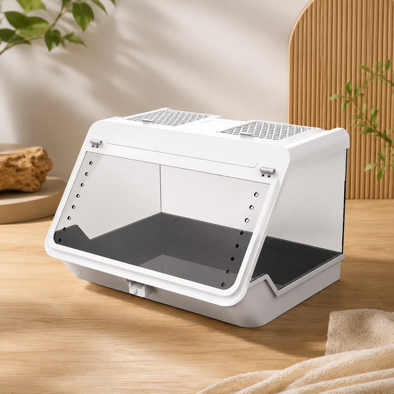 Gambar keunggulan Tangki Akuarium Kura-kura WK124 model WK124 untuk distributor dan tim pengadaan peralatan akuarium