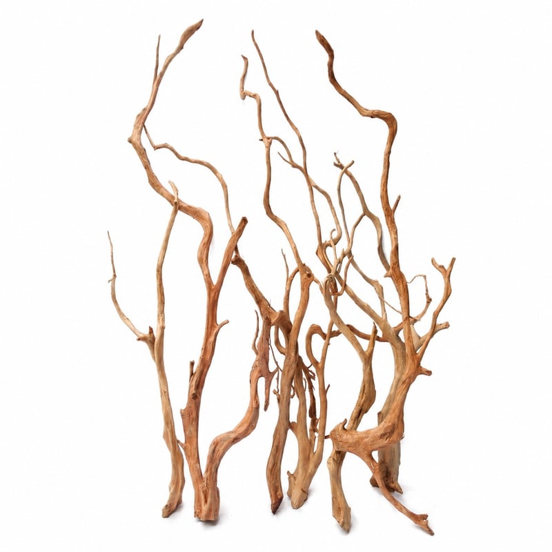 Gambar detail 3 Dekorasi Aquascaping Kayu Apung Tempat Berlindung Udang WK132 model WK132 untuk pembeli grosir dan OEM dekorasi aquascaping akuarium