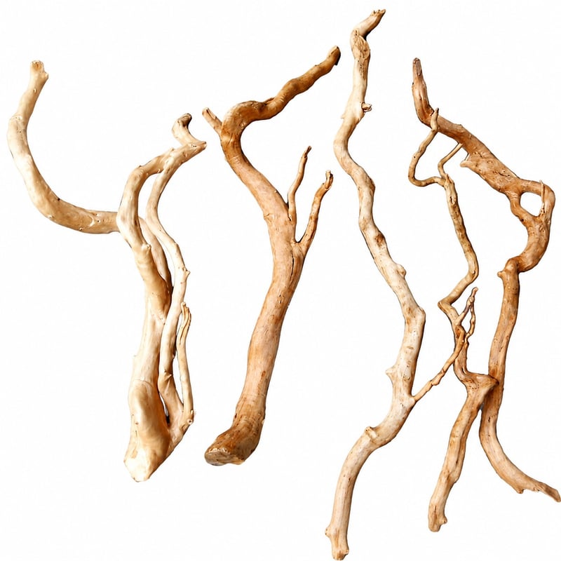 Gambar detail 4 Dekorasi Aquascaping Kayu Apung Tempat Berlindung Udang WK132 model WK132 untuk pembeli grosir dan OEM dekorasi aquascaping akuarium