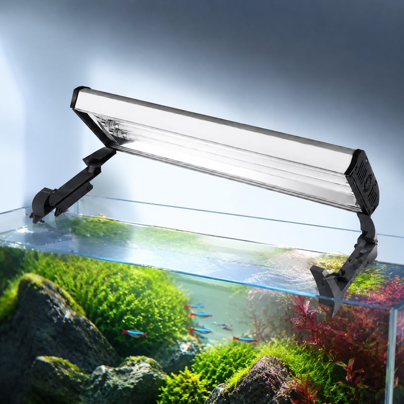 Gambar detail 5 Armatur Lampu Akuarium T5 HO 4-Lampu WK136 model WK136 untuk pembeli grosir dan OEM peralatan akuarium