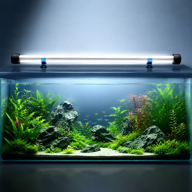 Gambar keunggulan model WK137 Lampu Akuarium Celup WK137 T5 T8 T9 untuk distributor peralatan akuarium dan tim pengadaan