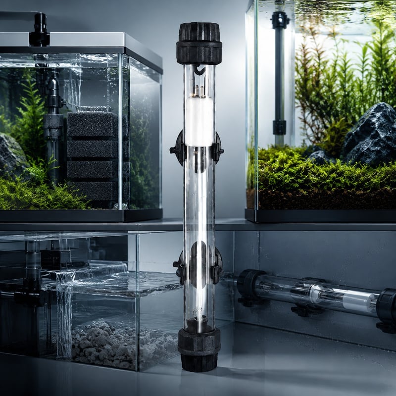 Gambar performa Sterilisator UV Akuarium Celup WK142 model WK142 untuk distributor peralatan akuarium dan tim pengadaan