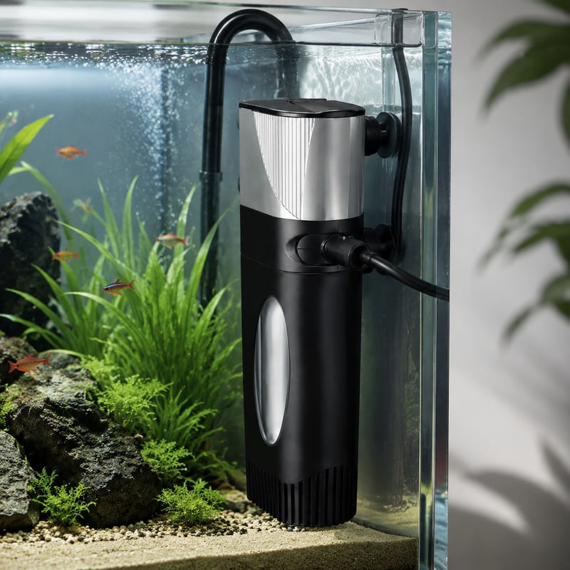 Gambar fungsi WK147 UV Biological Aquarium Filter model WK147 untuk distributor dukungan filtrasi akuarium dan tim pengadaan